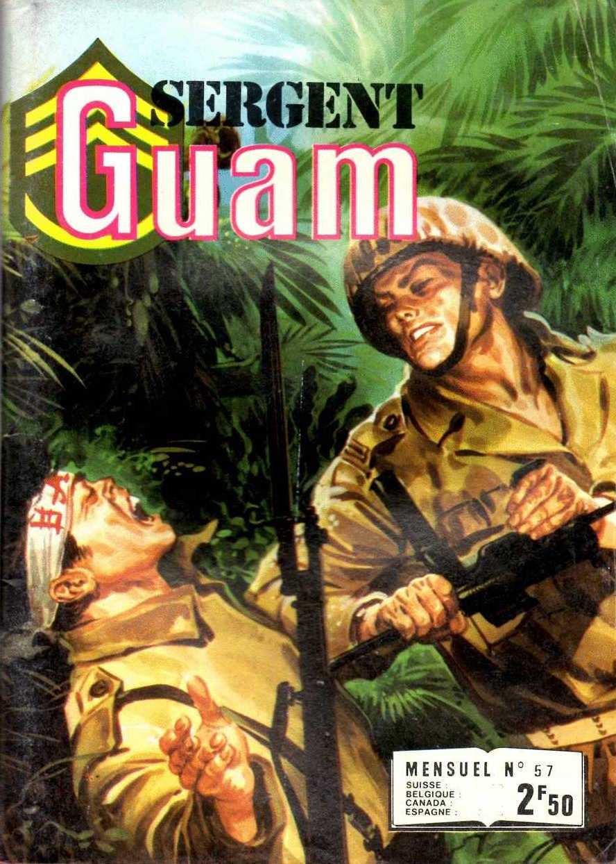 Scan de la Couverture Sergent Guam n 57